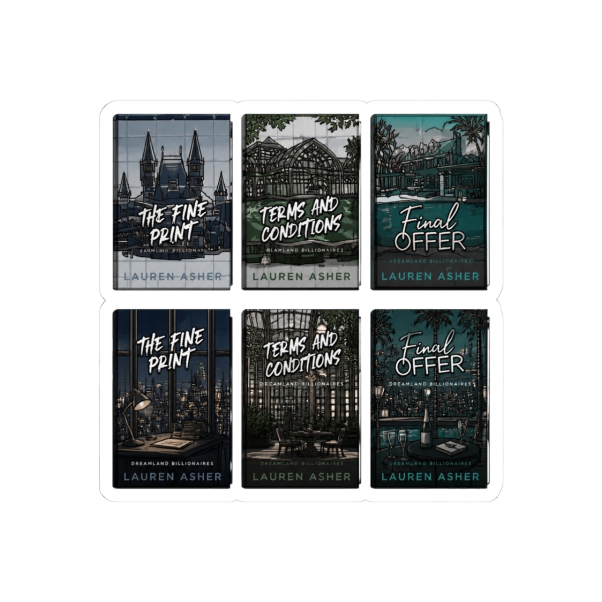 Dreamland Billionaires books | Lauren Asher - Official Creator merchandise