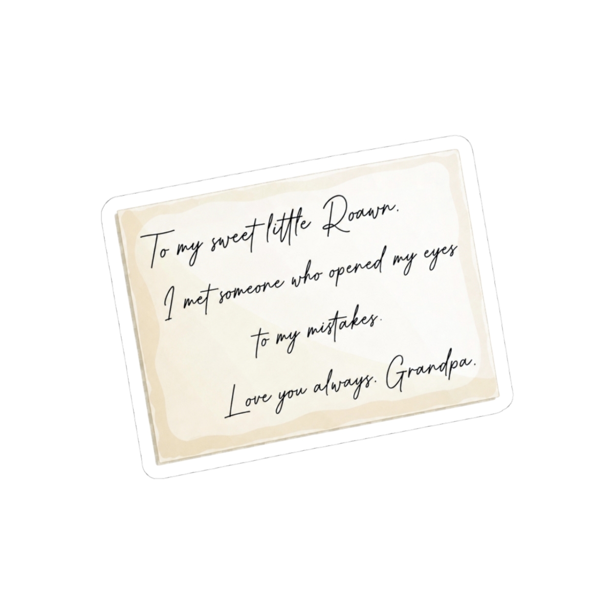 The Fine Print - Letter | Lauren Asher - Official Creator merchandise
