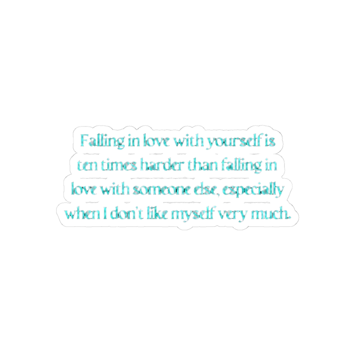 Final Offer Lauren Asher - Falling in Love With Yourself - Official Creator merchandise