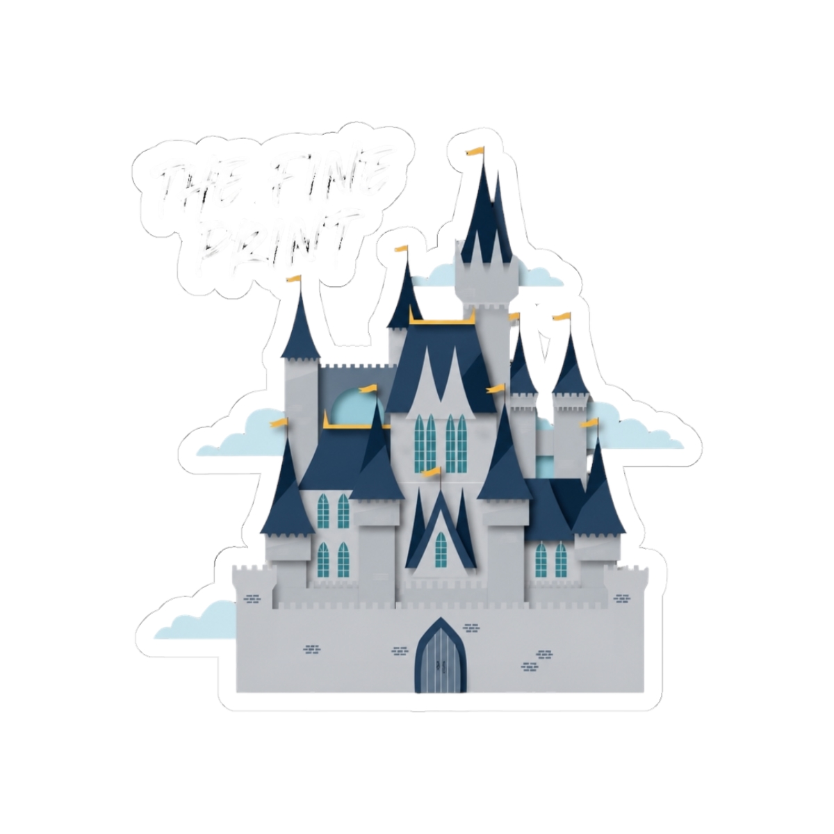 The Fine Print Lauren Asher Sticker - Official stickers merchandise