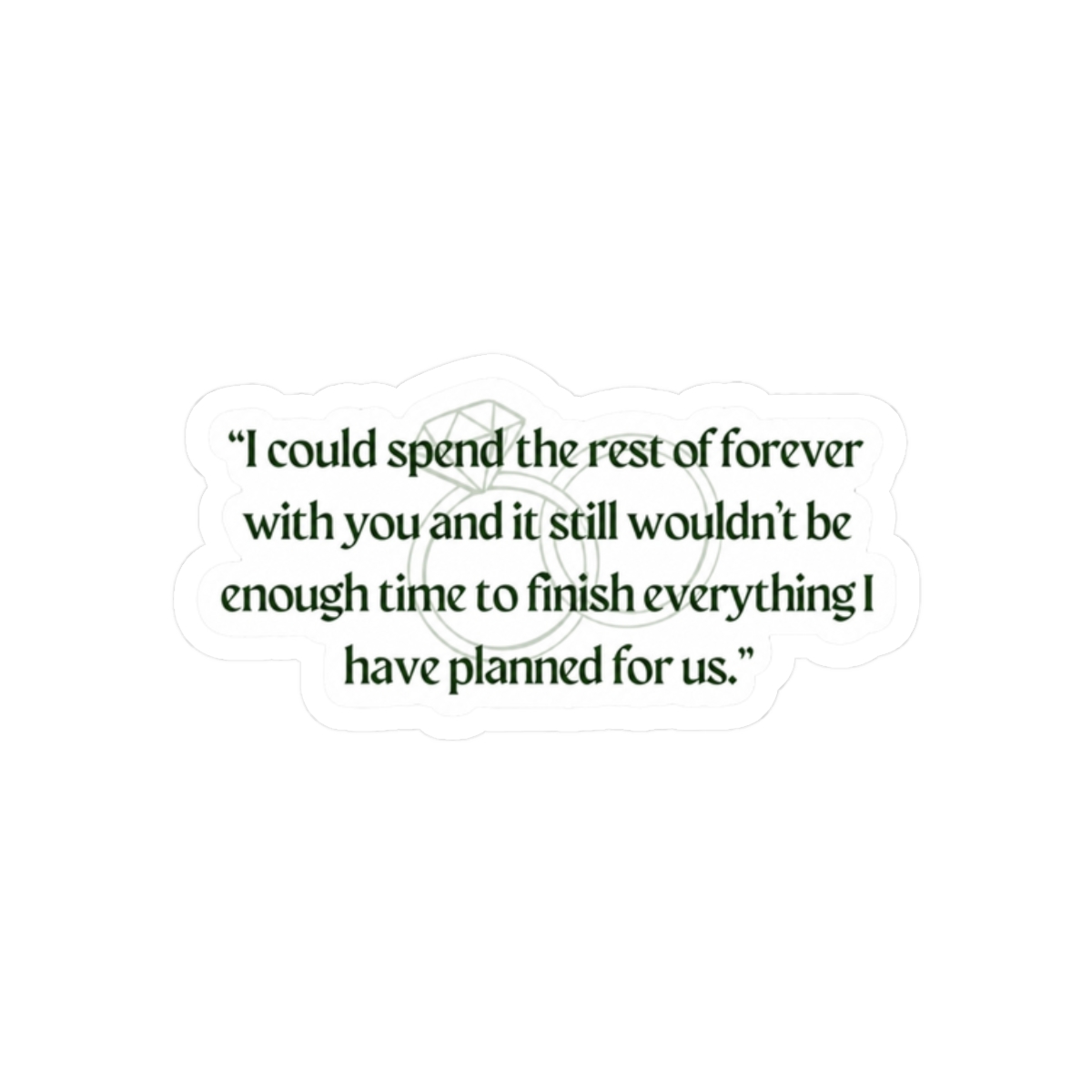 Terms & Conditions Lauren Asher - Rest of Forever - alternate angle 3, merchandise