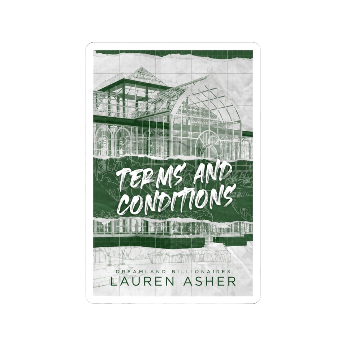 Terms and Conditions Book Cover Lauren Asher - Official Creator merchandise