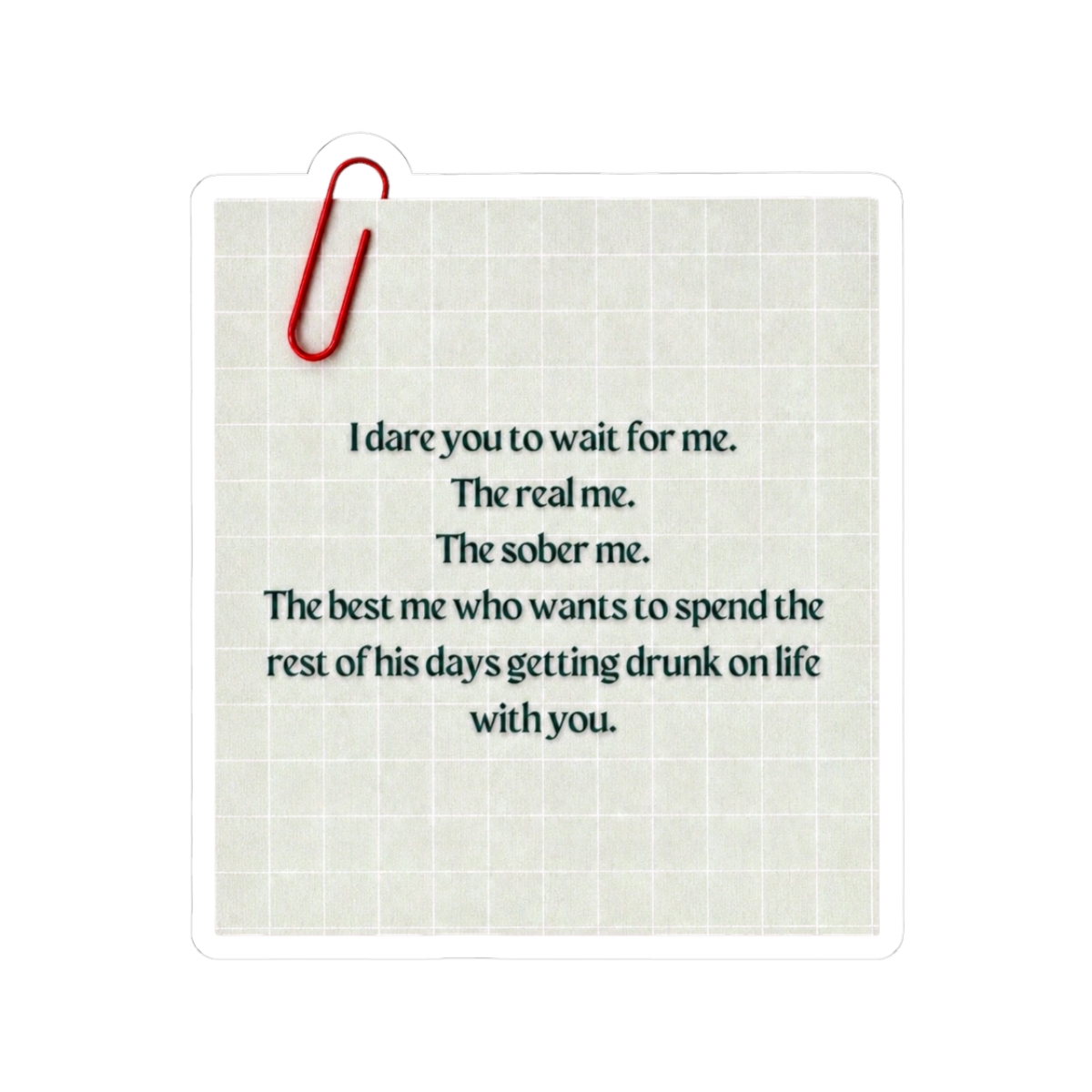 Final Offer Lauren Asher - Cal's Note - Official Creator merchandise