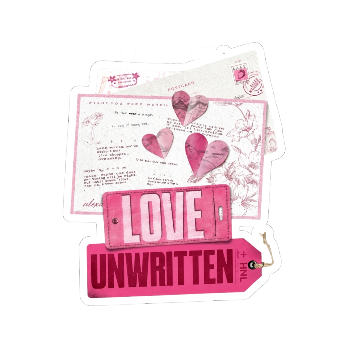Lauren Asher - Lakefront Billionaires 'Love Unwritten' - Official Creator merchandise
