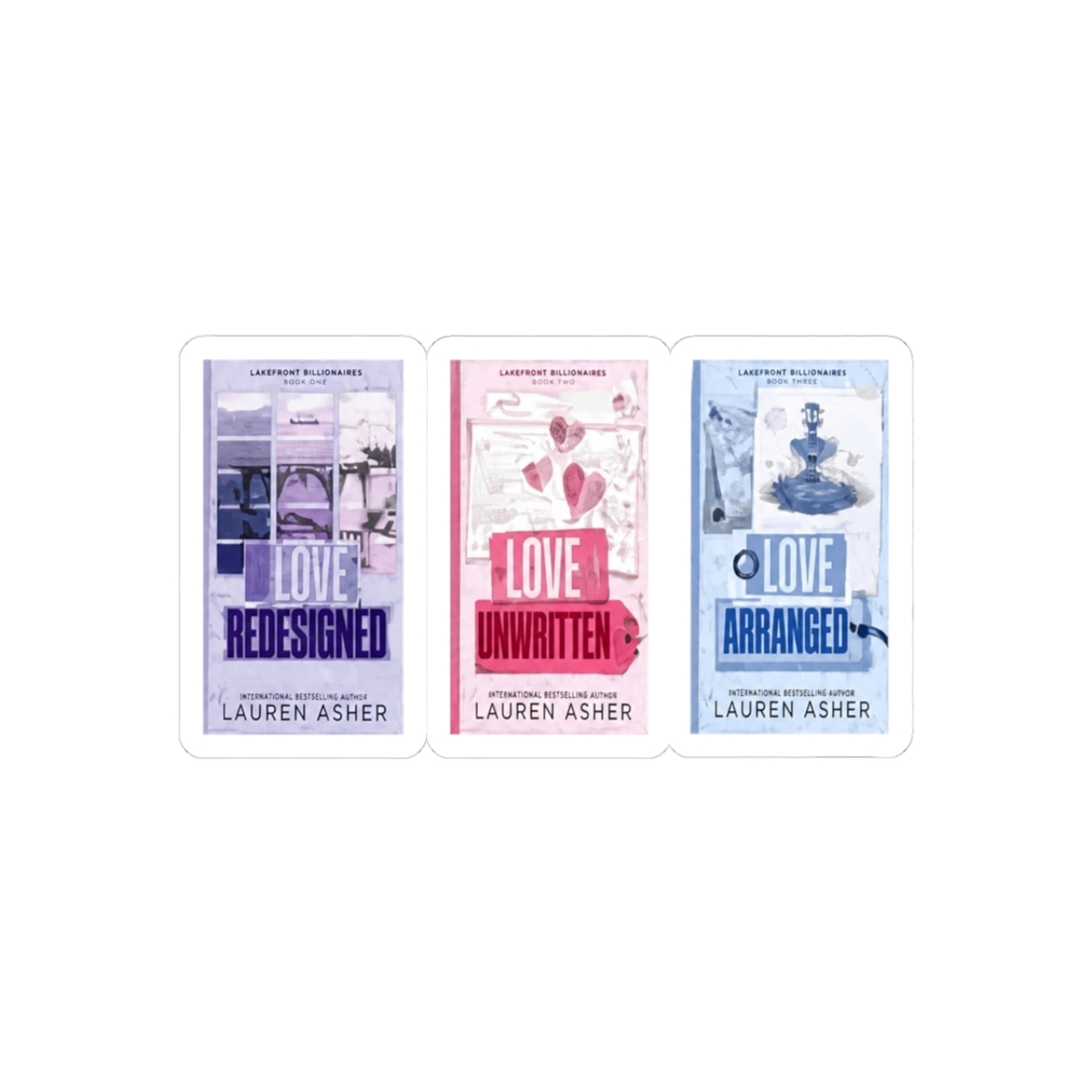Lakefront Billionaires Series Lauren Asher - Official Creator merchandise